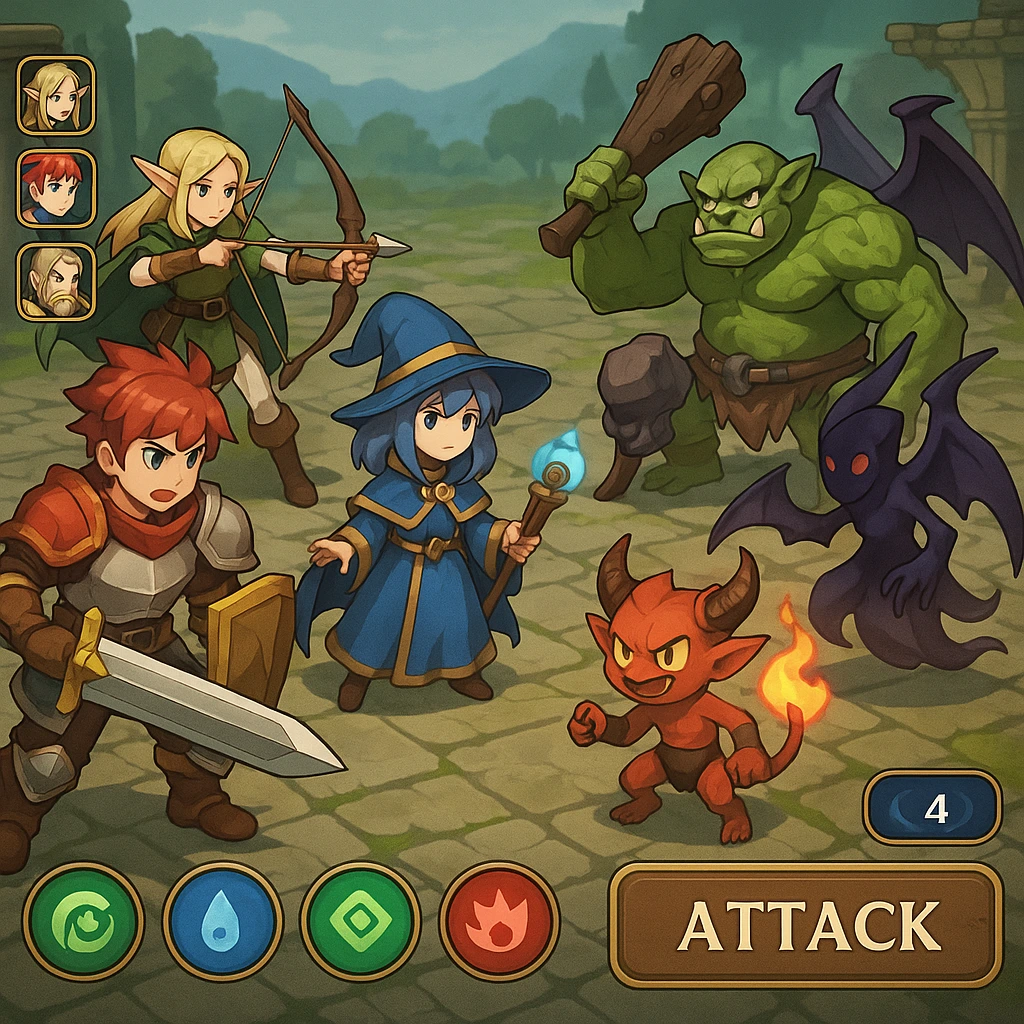 gacha art apk battle