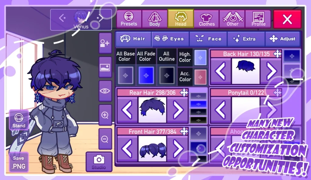 gacha nebula apk make character 